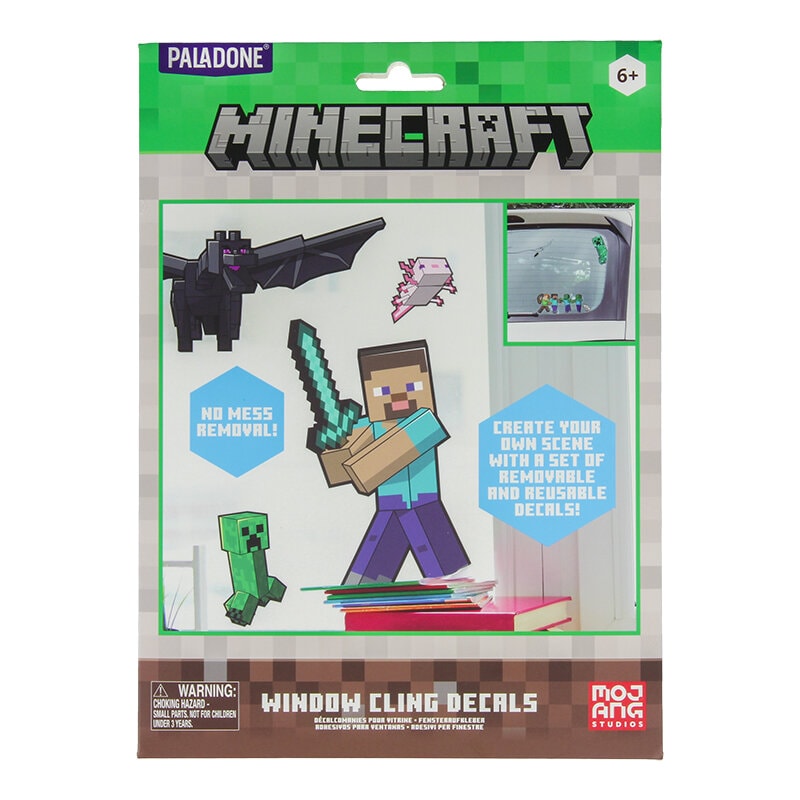 Minecraft - Vindusklistremerker 35 stk.