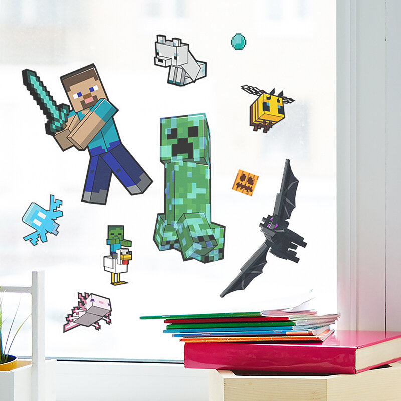 Minecraft - Vindusklistremerker 35 stk.