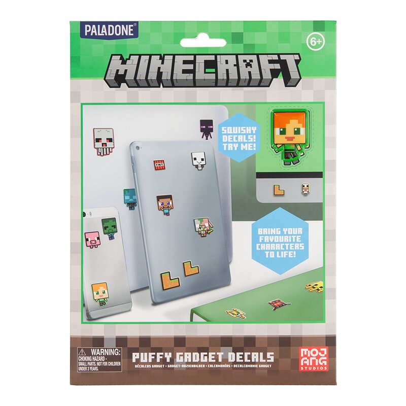 Minecraft - 3D Klistremerker 60 stk.