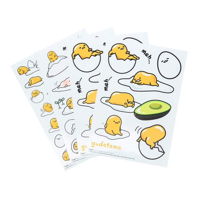Gudetama - Klistremerker 37 stk.