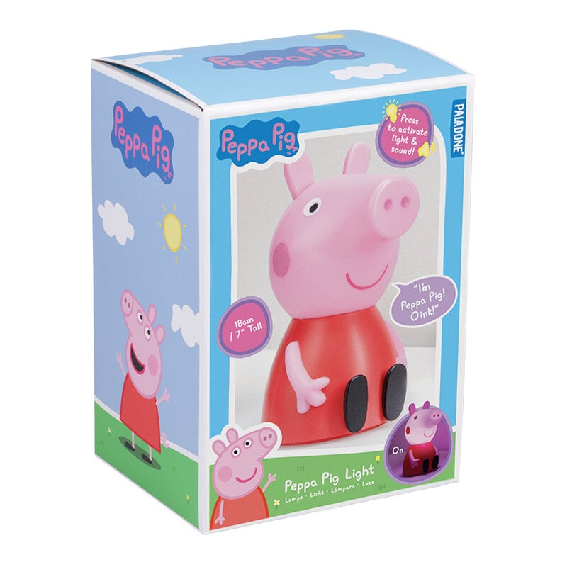 Peppa Gris - Lampe med lydeffekter