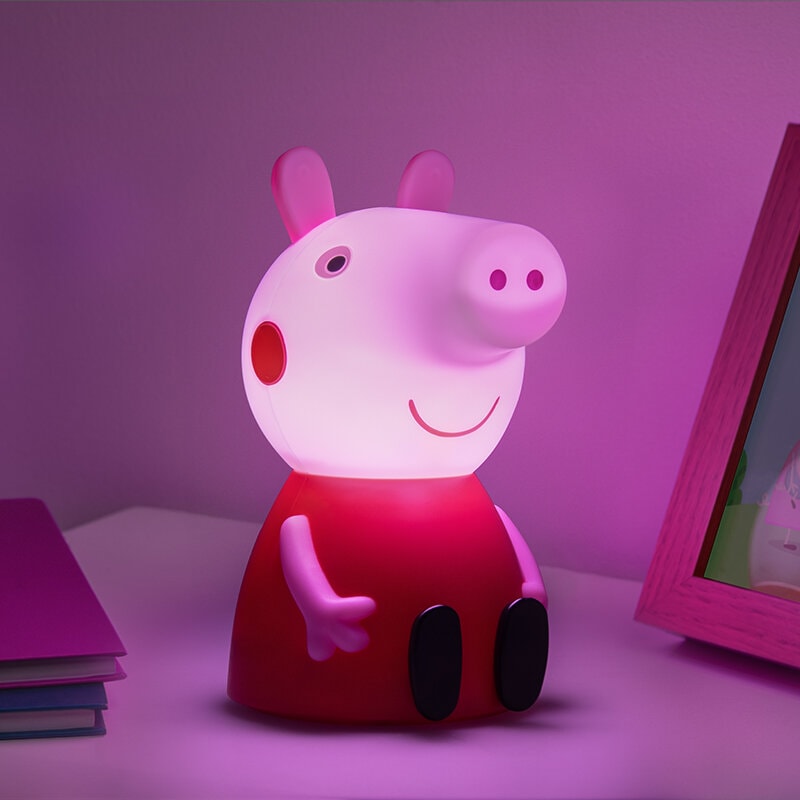 Peppa Gris - Lampe med lydeffekter
