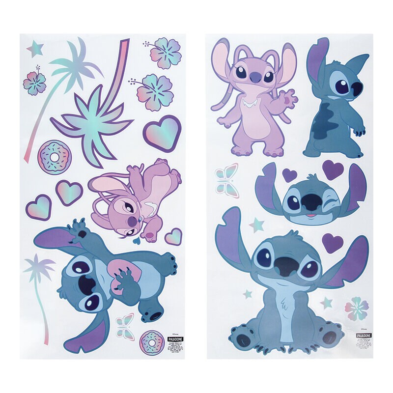 Lilo & Stitch - Veggdekaler 58-pk