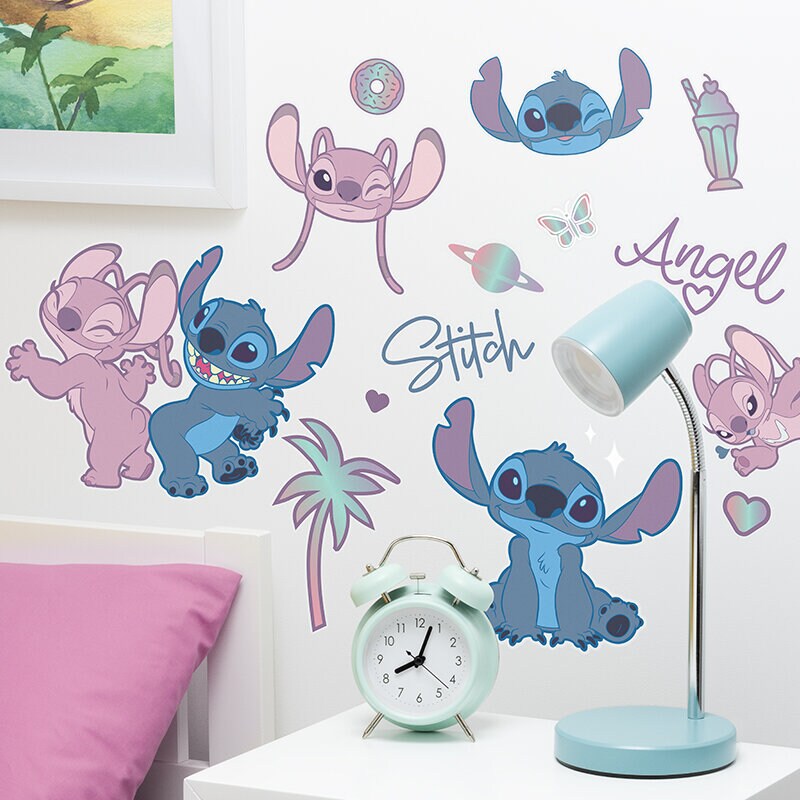 Lilo & Stitch - Veggdekaler 58-pk