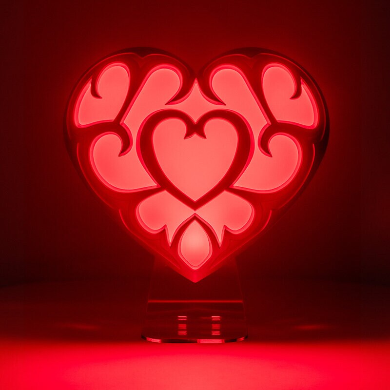 Zelda™ Lampe Heart Container 21 cm
