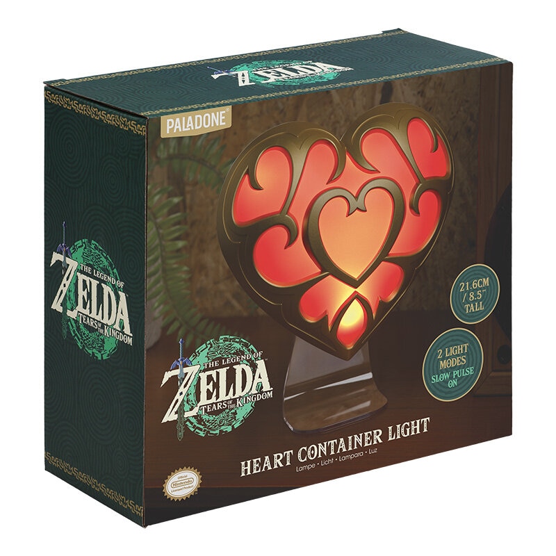 Zelda™ Lampe Heart Container 21 cm