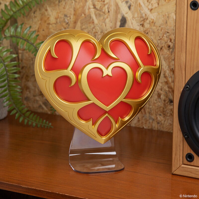 Zelda™ Lampe Heart Container 21 cm