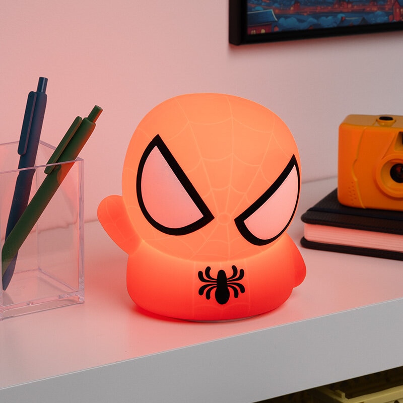 Spiderman Nattlampe 14 cm