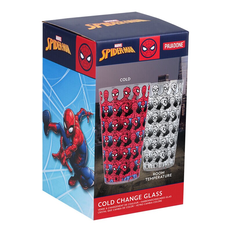 Spiderman - Colour Change Drikkeglass 40 cl