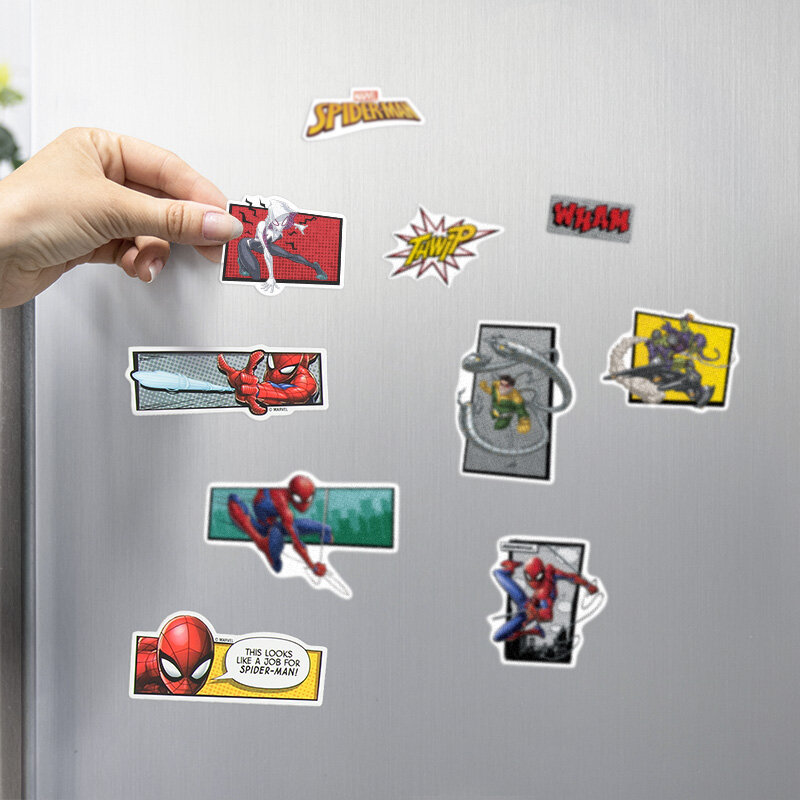 Spiderman - Kjøleskapsmagneter 26-pk