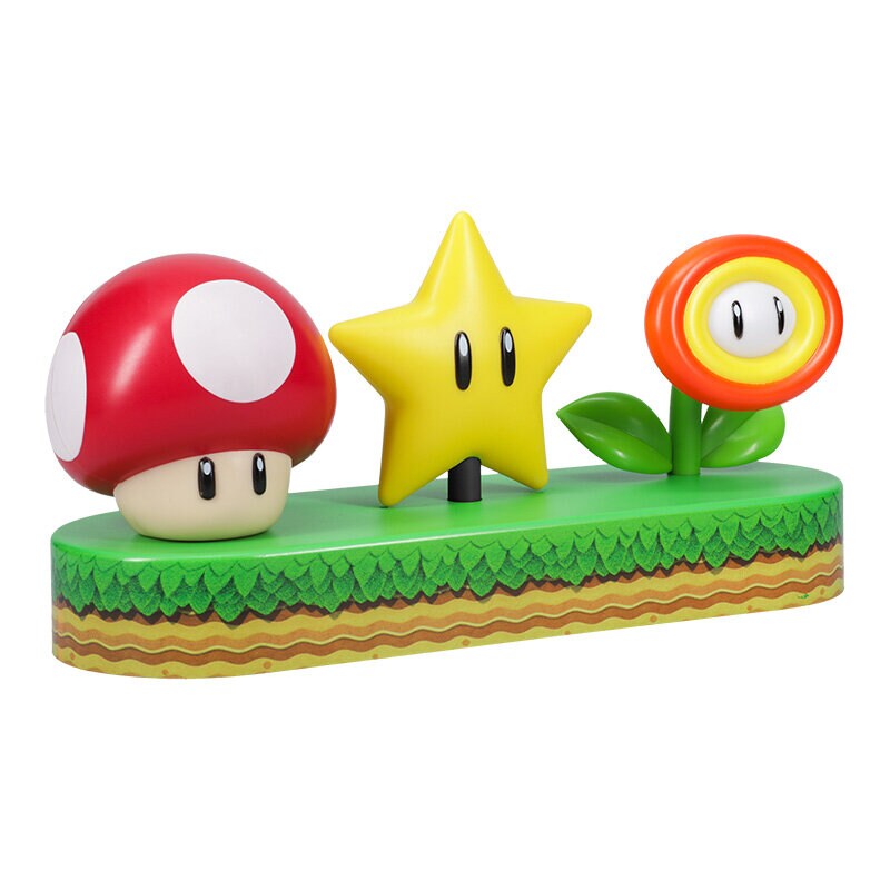 Super Mario™ lampe med ikoniske motiver, 30 cm