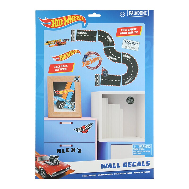 Hot Wheels Veggdekor 143 deler