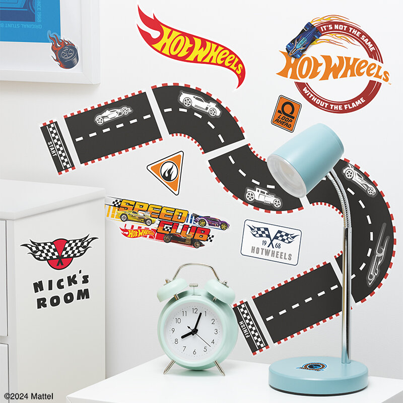 Hot Wheels Veggdekor 143 deler