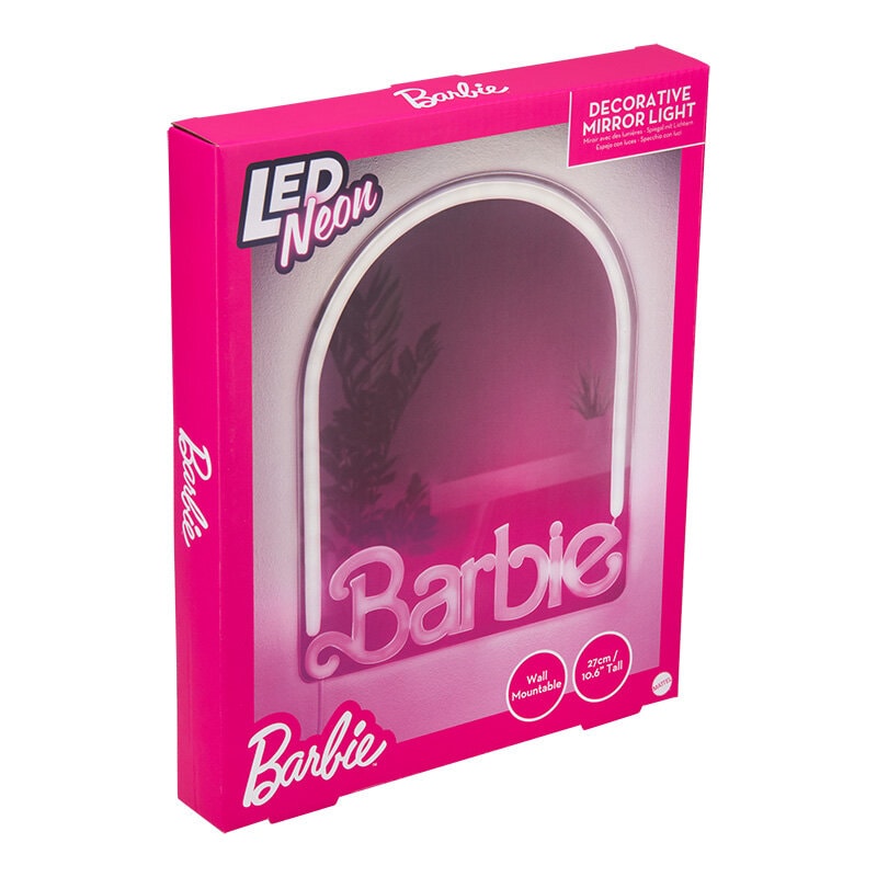 Barbie LED-Vegglampe med speil