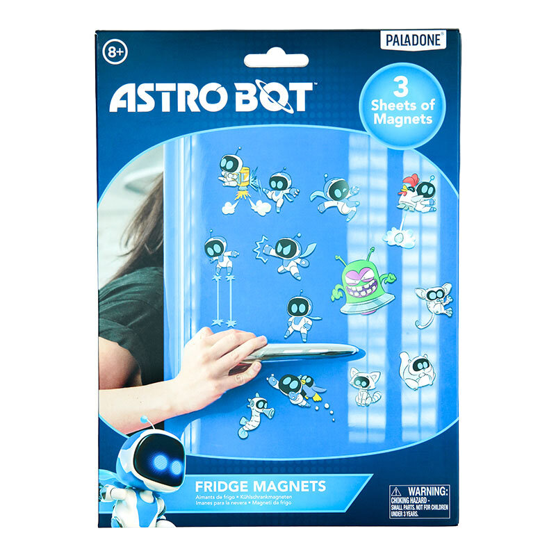 Astro Bot Kjøleskapsmagneter 34 stk.