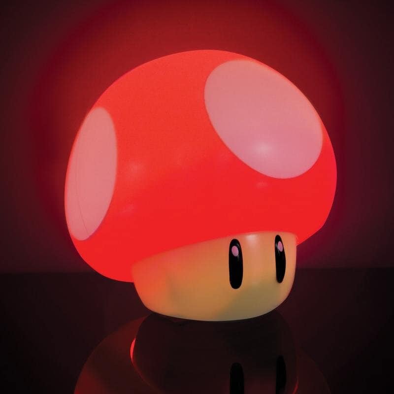 Super Mario - Sopp Lampe med Lyd