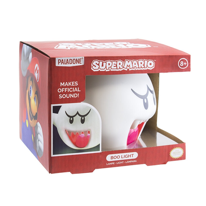 Super Mario - Boo Lampe med Lyd
