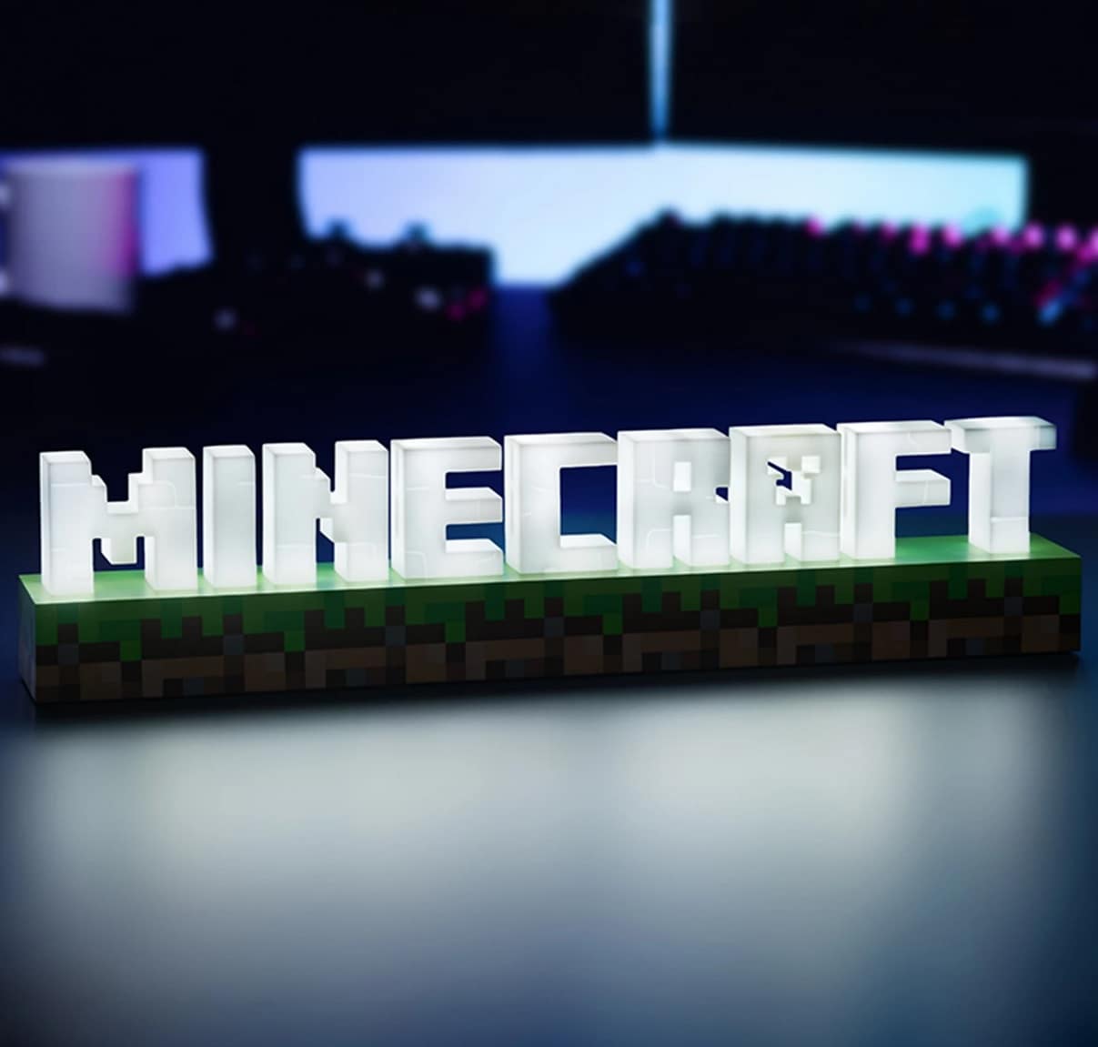 Minecraft, Lampe Logo 