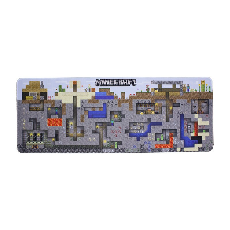 Minecraft - Skrivebordsmatte World 30 x 80 cm