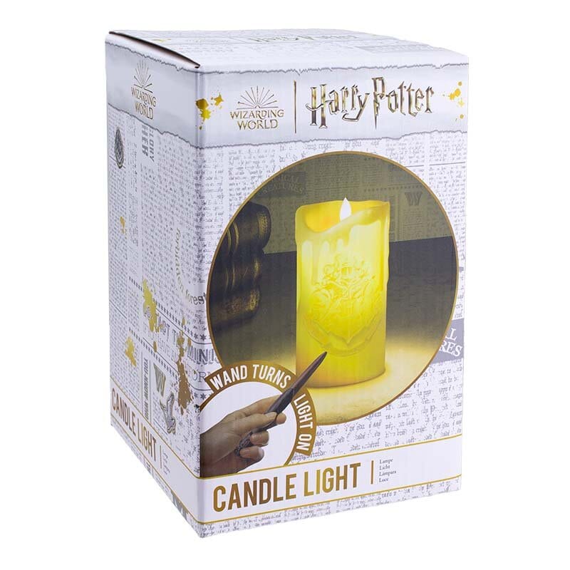 Harry Potter - Stearinlyslampe med tryllestav