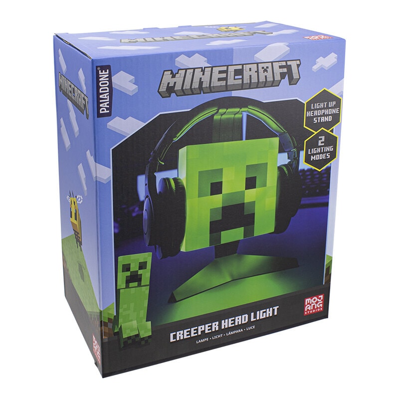 Minecraft - Lampe Creeper Head