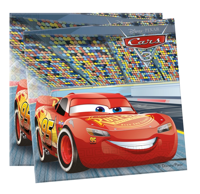 Cars 3 - Servietter 20 stk.