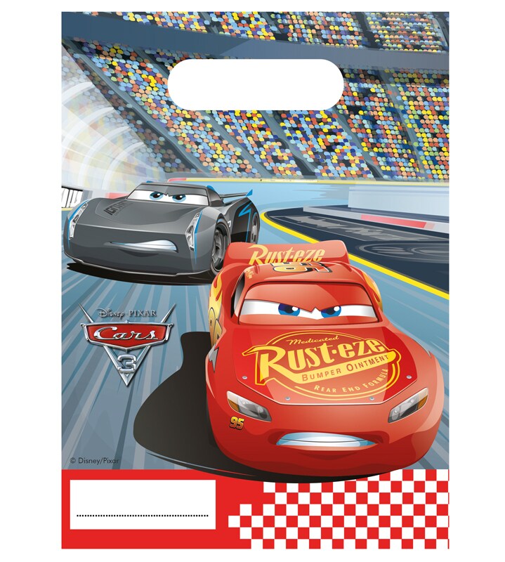 Cars 3 - Godteposer 6 stk.