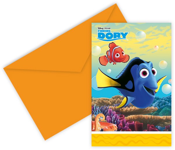 Finding Dory, Invitasjoner 6 stk.