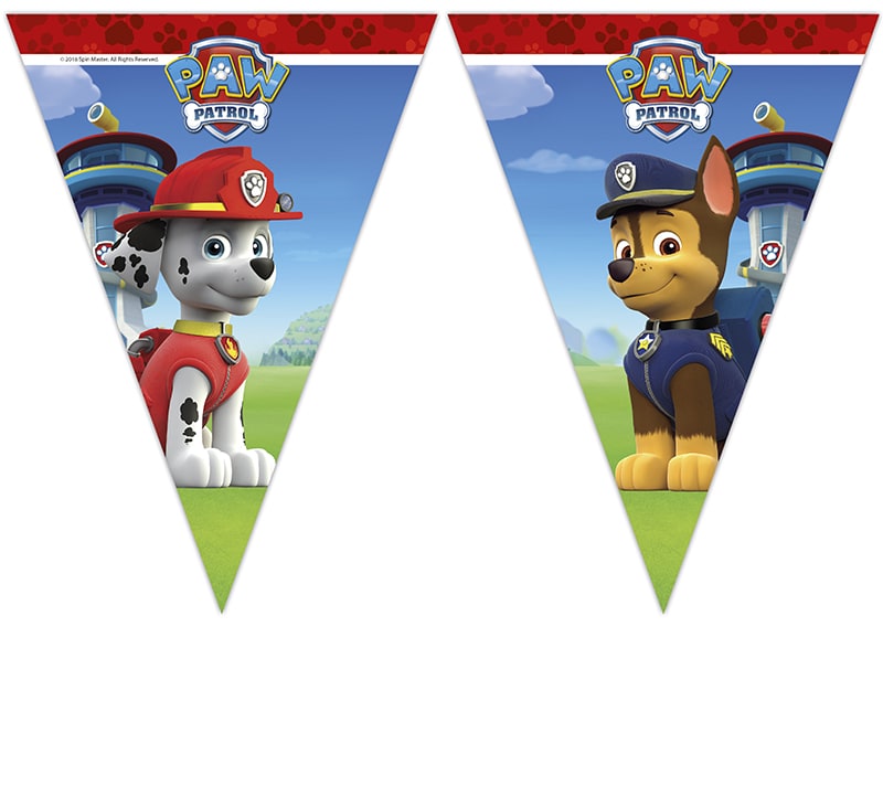 Paw Patrol - Flaggirlander 230 cm