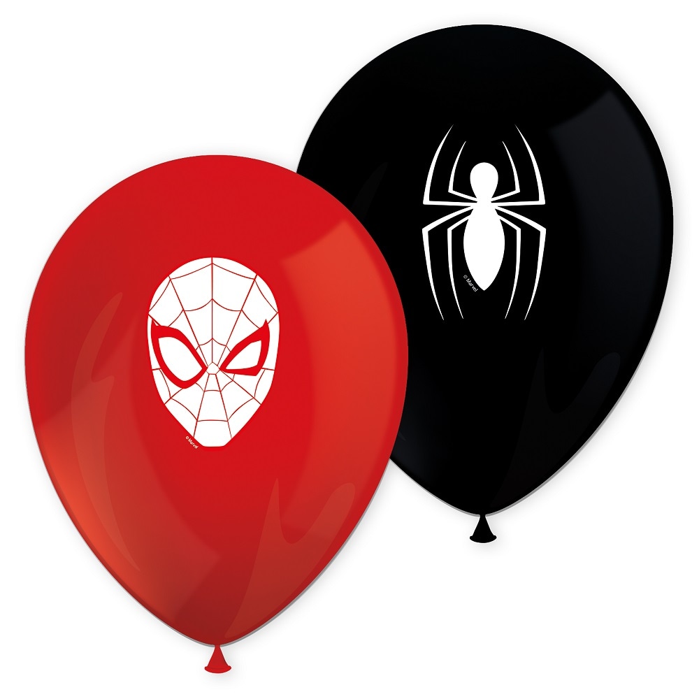 Spiderman - Ballonger 8 stk.