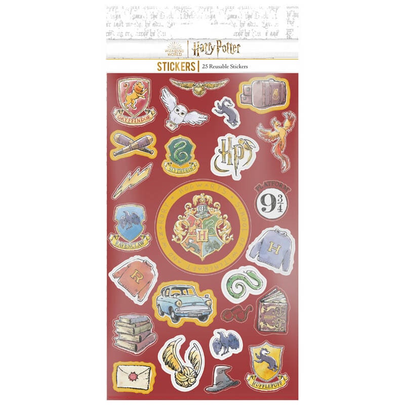 Harry Potter Klistremerker Galtvort 25 stk.