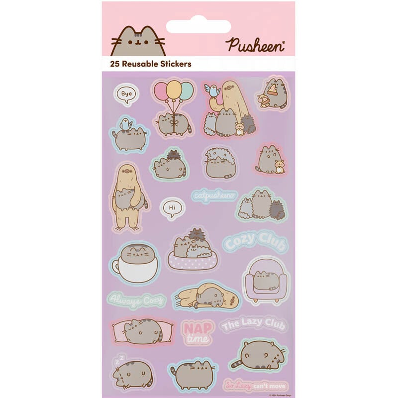 Pusheen Klistremerker 25 stk.