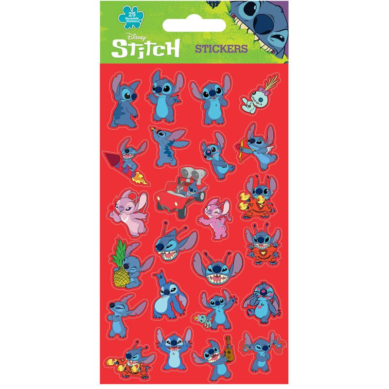 Lilo & Stitch Klistremerker 25 stk.