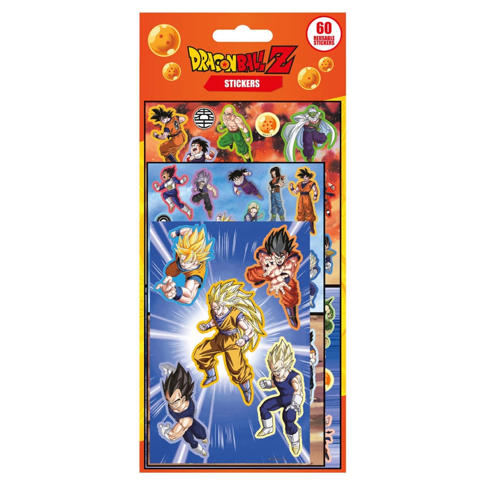 Dragon Ball Klistremerker 60 stk.