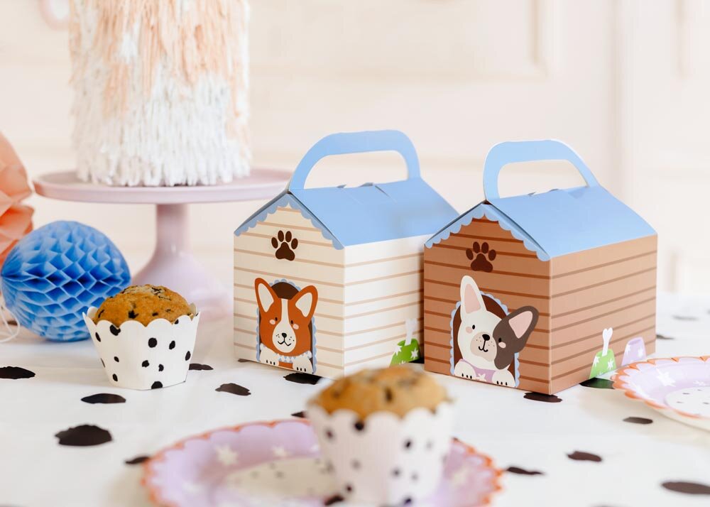 Partybokser Hundehus 6 stk.