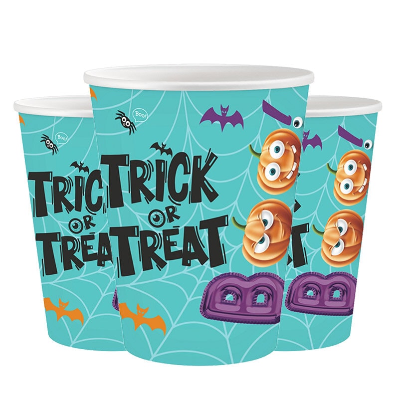 Boo Trick or Treat - Pappkopper 6 stk.