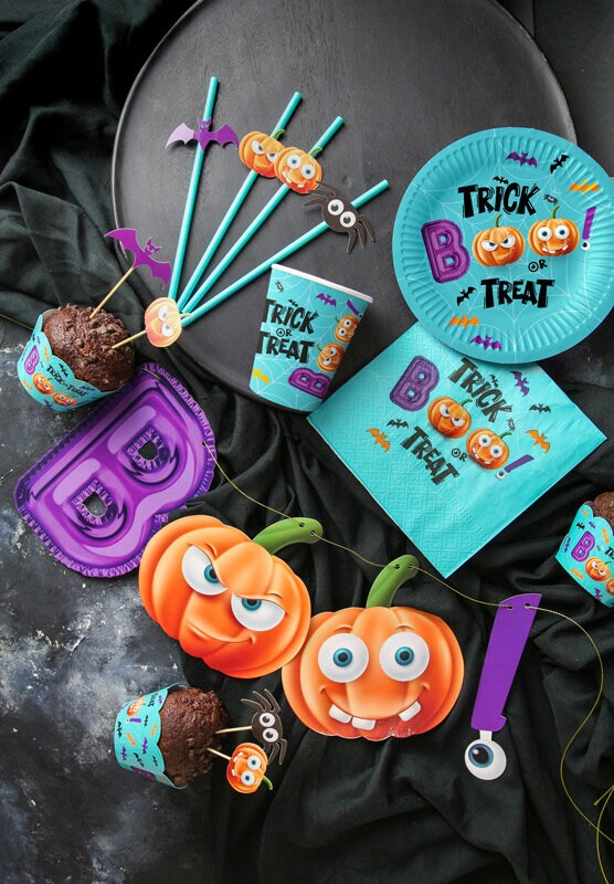 Boo Trick or Treat - Tallerkener 6 stk.