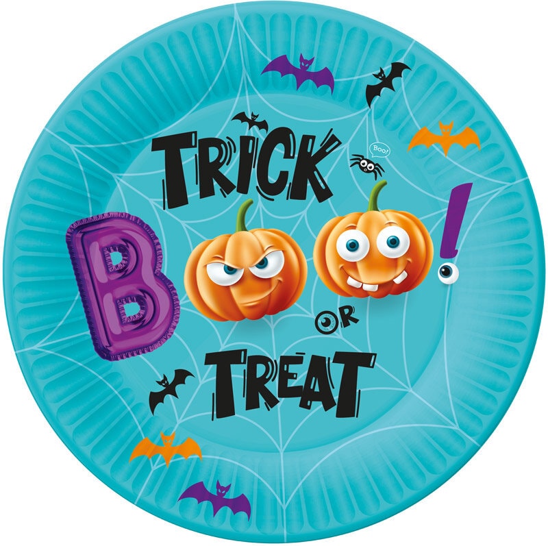 Boo Trick or Treat - Tallerkener 6 stk.