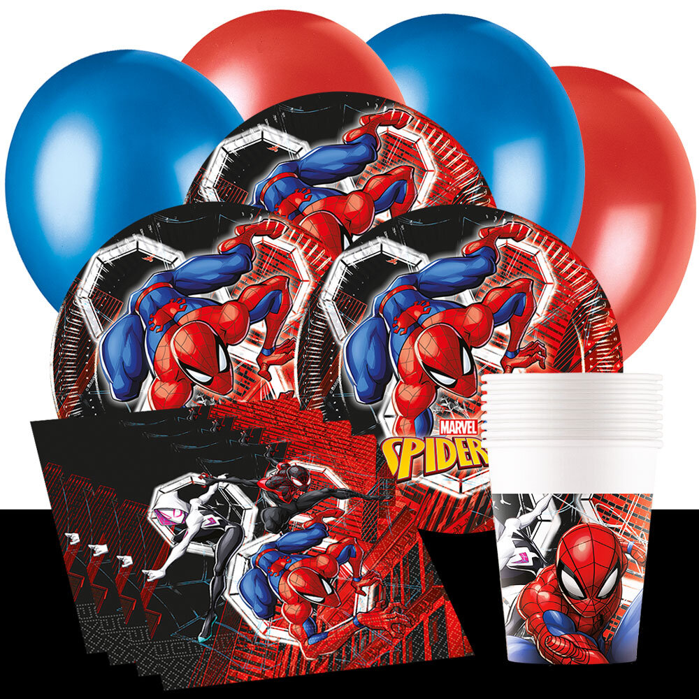 Spiderman Bursdagspakke 8-16 personer