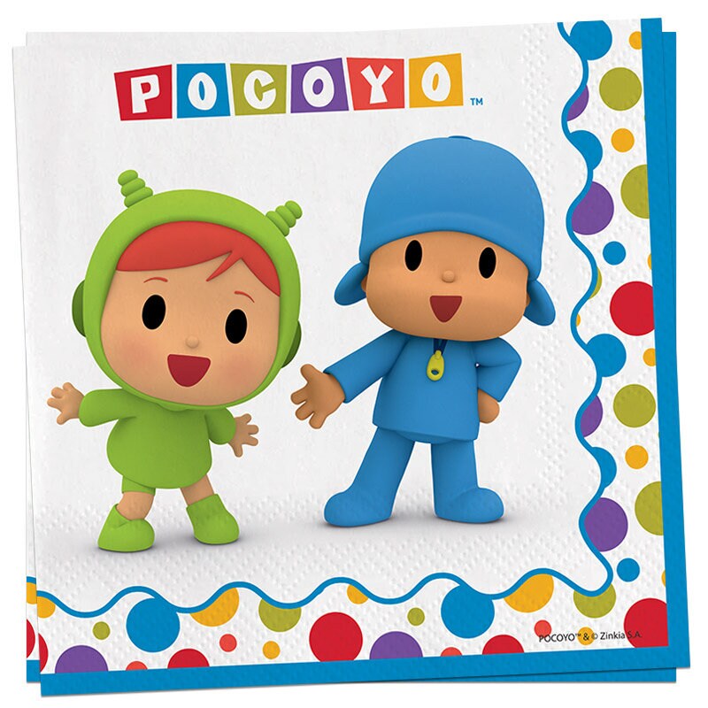 Pocoyo - Servietter 20 stk.