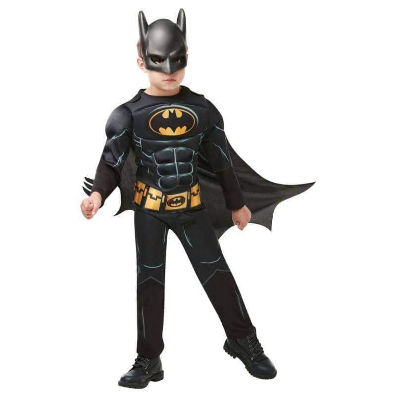 Batman Black Core Kostyme Barn 5-10 år