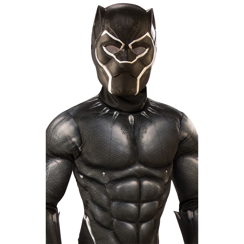 Black Panther Movie Kostyme Deluxe 5-10 år