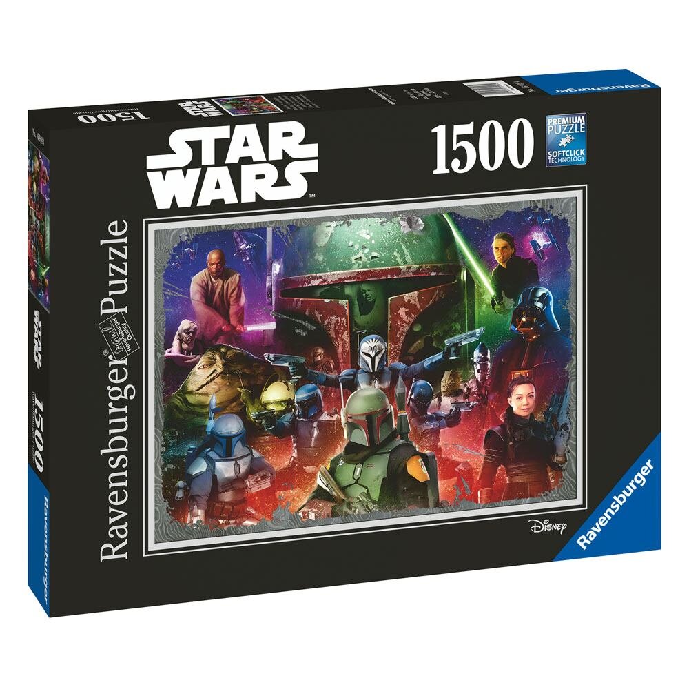 Ravensburger Puslespill - Boba Fett Bounty Hunter 1500 brikker