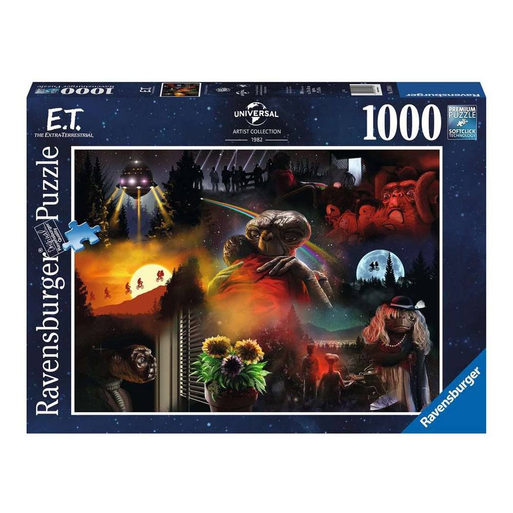 Ravensburger Puslespill, Universal Collection - E.T. 1000 brikker