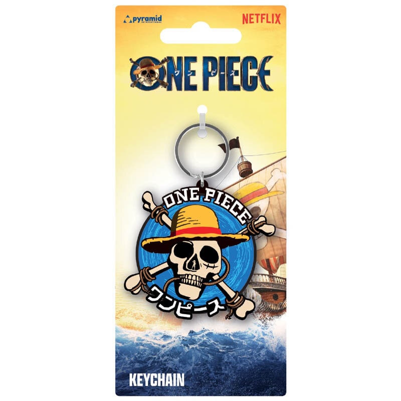 One Piece Nøkkelring Straw Hat Crew Icon
