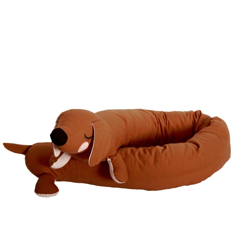 Roommate - Soveorm Hund Rustbrun 195 cm