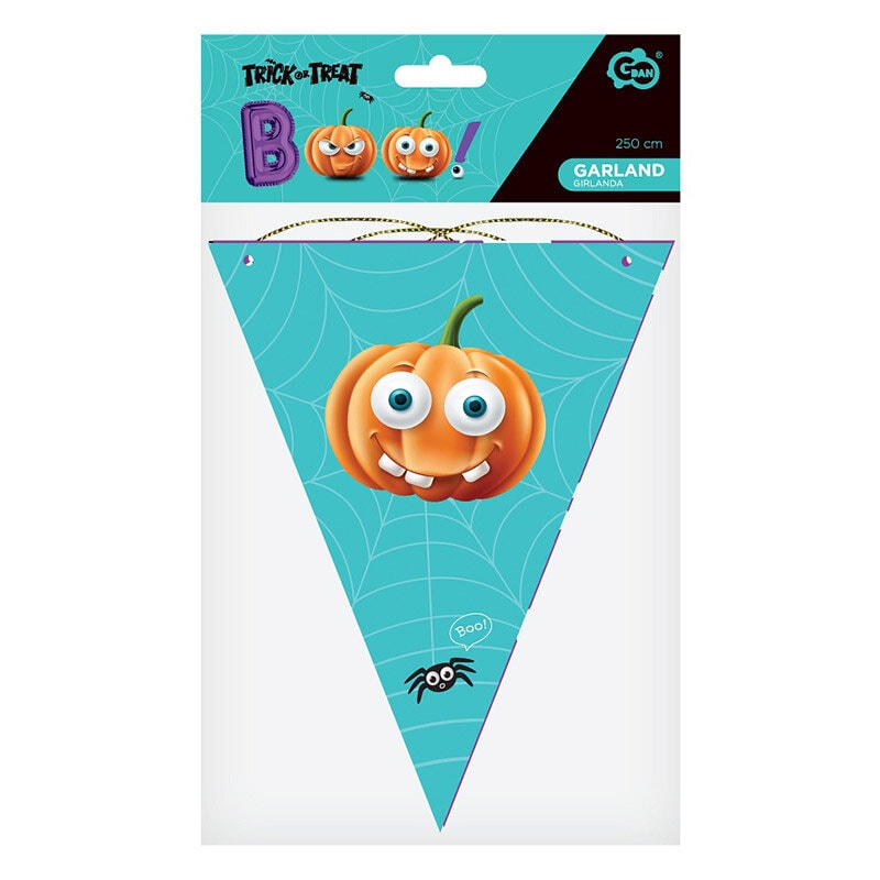 Boo Trick or Treat - Flaggirlander 250 cm	