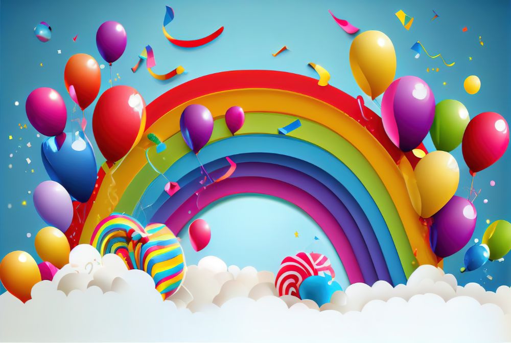 Tips og idéer til en fargerik regnbuebursdag