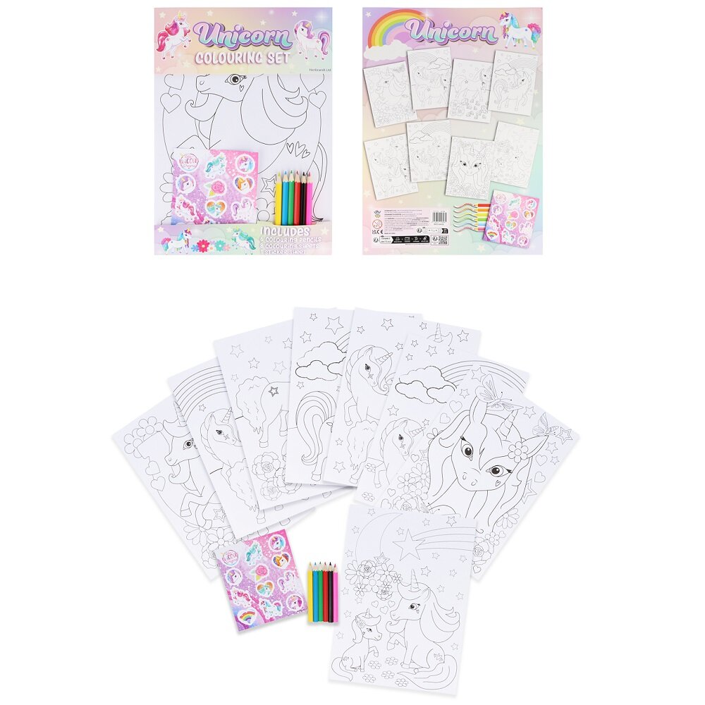 Enhjørning Malesett