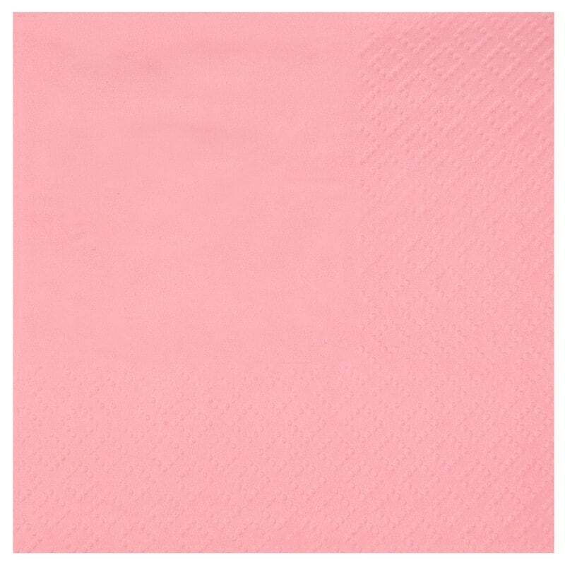 Servietter - Rosa 25 stk.